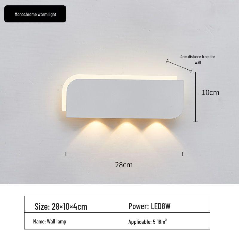 Minimalist Modern LED Wall Lamp for Bedroom, Stairway, or Living Room
Minimalist Modern LED Wall Lamp for Bedroom, Stairway, or Living Room