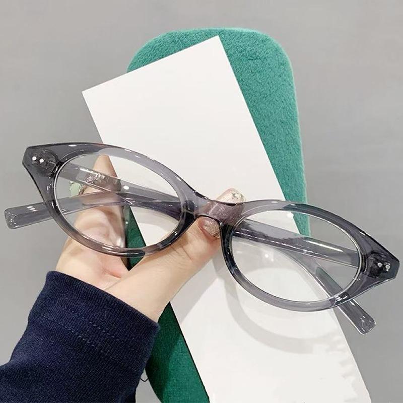 Women Y2K Retro Oval Reading Glasses Small Frame Eyewear Blue Light Blocking Eyeglasses Female Computer Reading Optical Spectacl +100 серый
Women Y2K Retro Oval Reading Glasses Small Frame Eyewear Blue Light Blocking Eyeglasses Female Computer Reading Optical Spectacl +100 серый