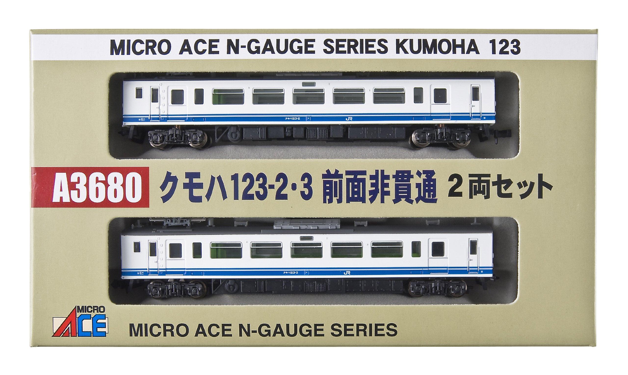 MicroAce N gauge Kumoha передний набор A3680 модель поезда 123-2/3 не проходной 2 вагона
MicroAce N gauge Kumoha передний набор A3680 модель поезда 123-2/3 не проходной 2 вагона