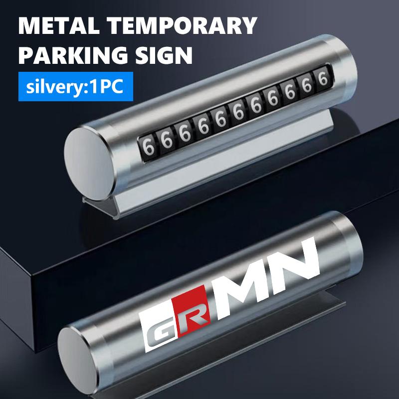 For Toyota 1PCS Metal Car Temporary Parking Card Phone Number Card Accessories Crown Corolla YARIS L Auris C-HR Hilux Vios Rav4
For Toyota 1PCS Metal Car Temporary Parking Card Phone Number Card Accessories Crown Corolla YARIS L Auris C-HR Hilux Vios Rav4