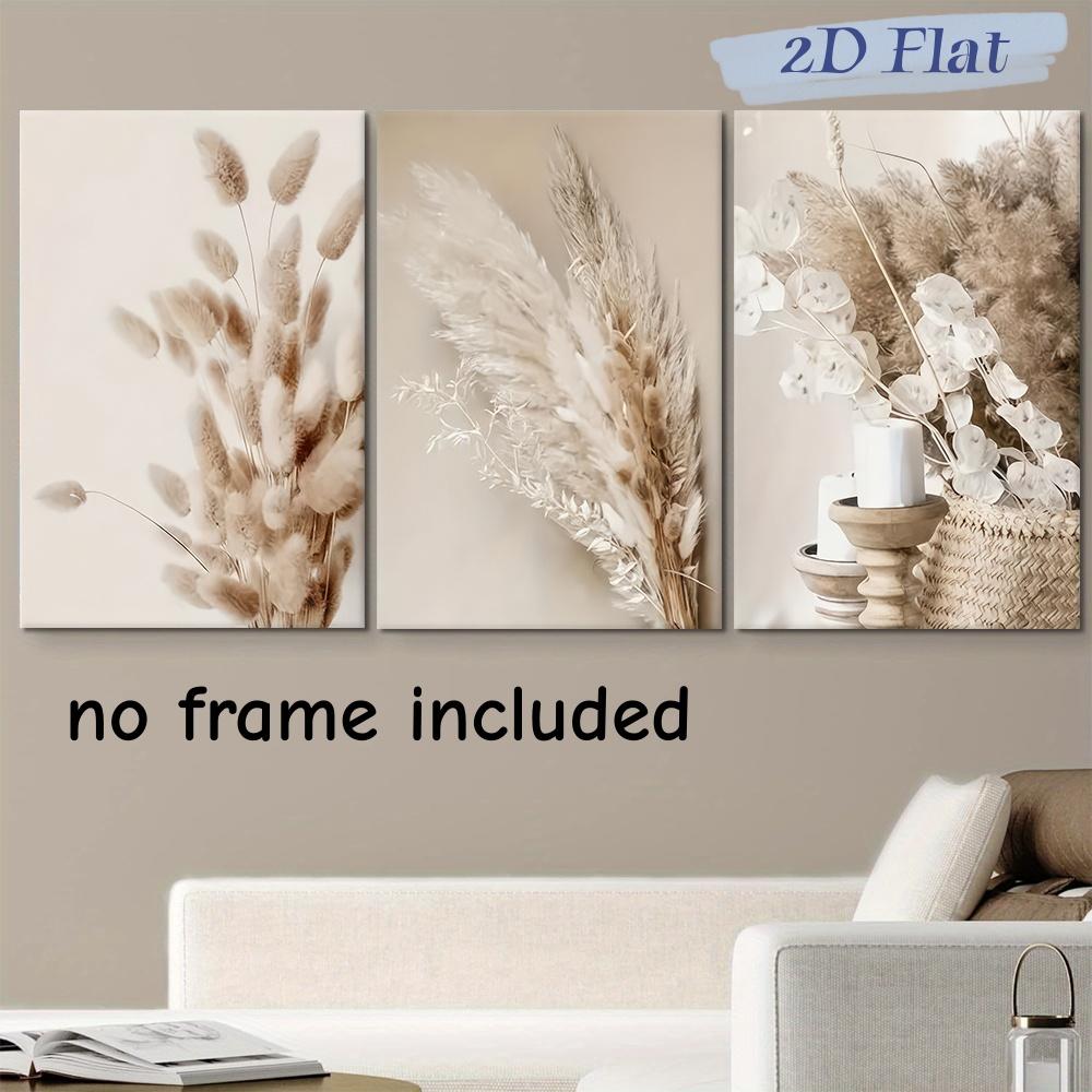 3-piece set of Nordic style Ins simple dried flower decoration painting modern living room bedroom sofa background wall frameles (as the picture,20x30cm-3pcs)
3-piece set of Nordic style Ins simple dried flower decoration painting modern living room bedroom sofa background wall frameles (as the picture,20x30cm-3pcs)