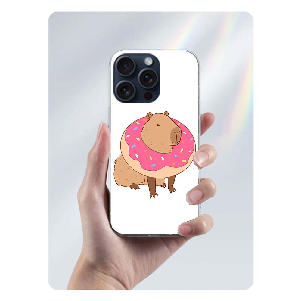 Cute Cartoon Capybara Clear Phone Case For Iphone 17 Air 16 Pro Max 15 Pro 14 Plus 17E 16E 11 13 12 Mini Cover Cases Fundas Cell iPhone 16 Pro
Cute Cartoon Capybara Clear Phone Case For Iphone 17 Air 16 Pro Max 15 Pro 14 Plus 17E 16E 11 13 12 Mini Cover Cases Fundas Cell iPhone 16 Pro