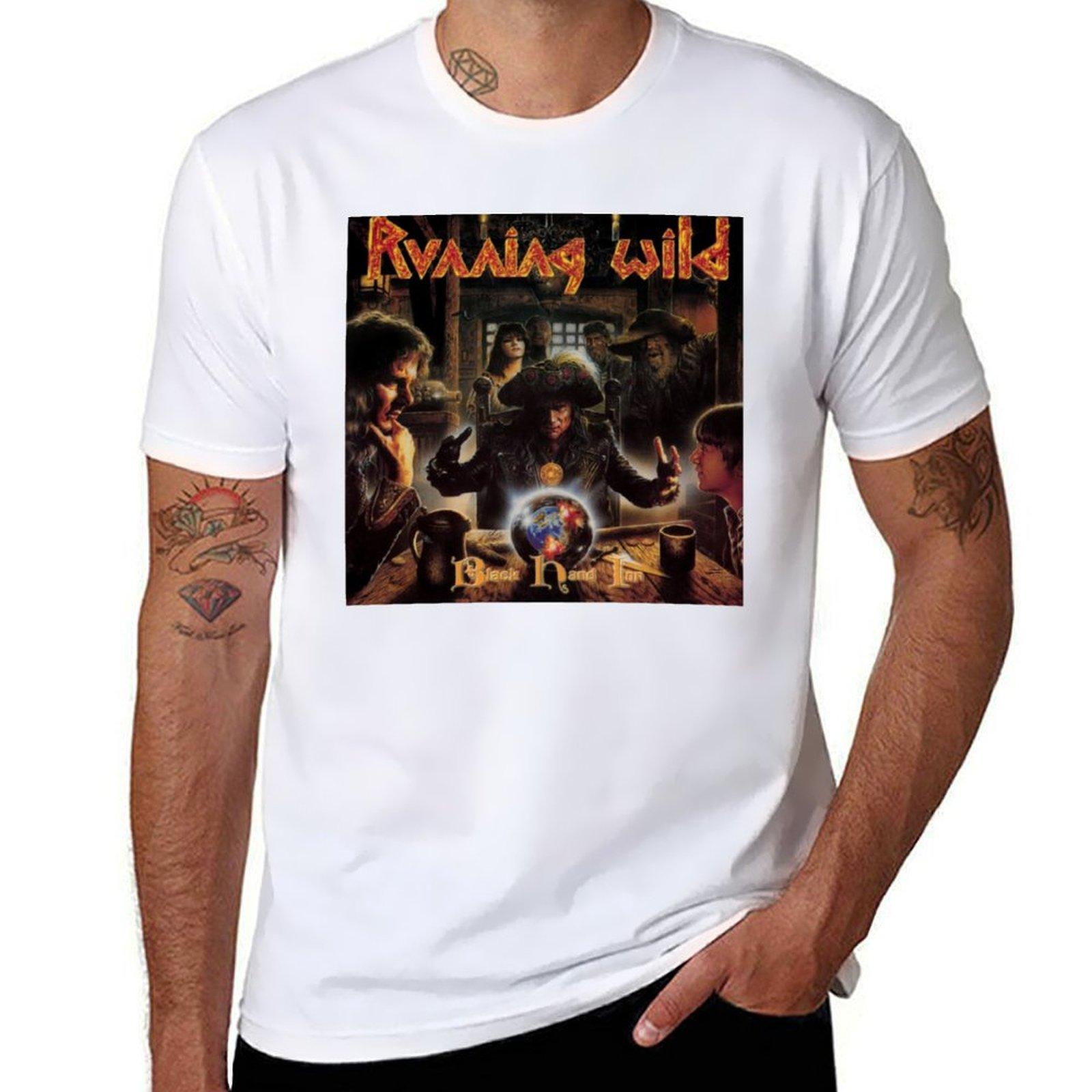 Running Wild - Чорний Рук Інн альбом 1994 Футболка естетичний одяг оверсайз чоловічі вінтажні футболки XL
Running Wild - Чорний Рук Інн альбом 1994 Футболка естетичний одяг оверсайз чоловічі вінтажні футболки XL