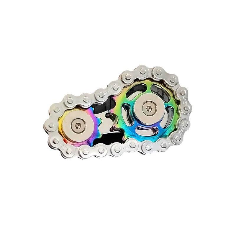 Spinner de dedos de metal con engranajes, juguete antiestrés de rotación suave para adultos
Spinner de dedos de metal con engranajes, juguete antiestrés de rotación suave para adultos
