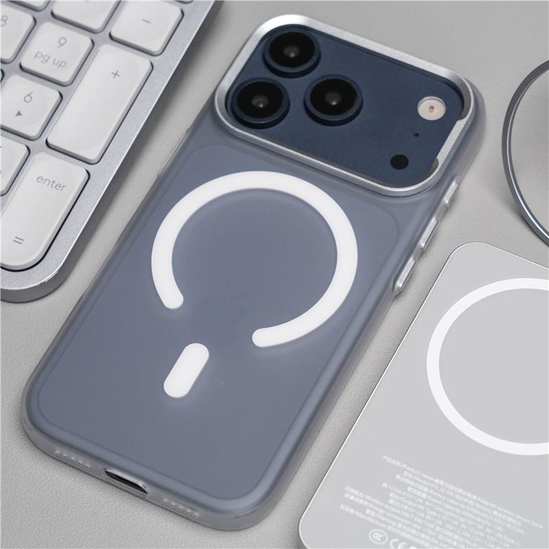 Original Color Ultrathin for Magsafe Case For iPhone 17Pro Max 17Pro 17 Alloy Lens Matte Wireless Charge Shockproof Cover For iPhone 17Pro Max
Original Color Ultrathin for Magsafe Case For iPhone 17Pro Max 17Pro 17 Alloy Lens Matte Wireless Charge Shockproof Cover For iPhone 17Pro Max
