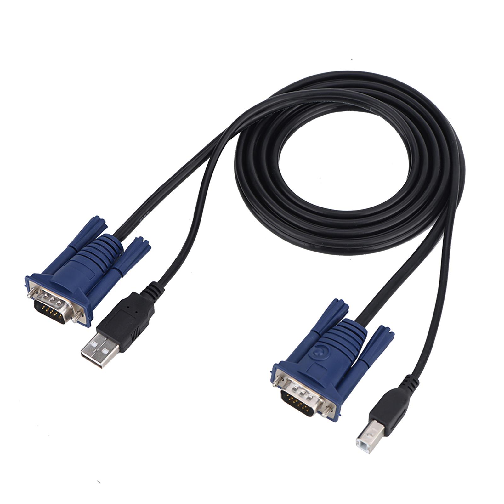 1,5 м USB 2.0 KVM-переключатель кабель многофункциональный кабель удобный для ПК компьютер
1,5 м USB 2.0 KVM-переключатель кабель многофункциональный кабель удобный для ПК компьютер