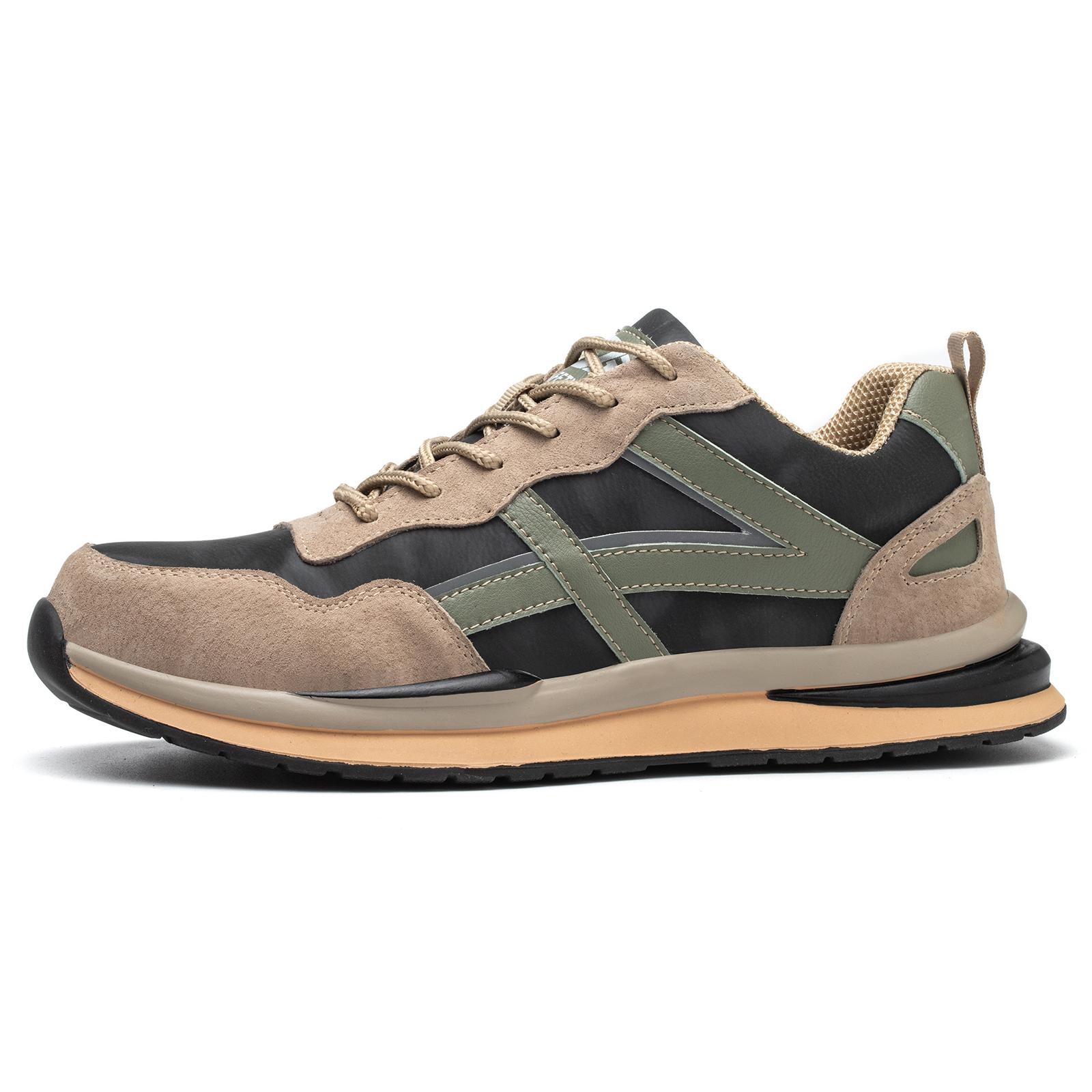 JB669 Дешевая оптовая продажа повседневная промышленная защитная обувь из натуральной кожи с нескользящей подошвой из полиуретана и антистатическими стальными носками рабочие ботинки 46 коричневый
JB669 Дешевая оптовая продажа повседневная промышленная защитная обувь из натуральной кожи с нескользящей подошвой из полиуретана и антистатическими стальными носками рабочие ботинки 46 коричневый