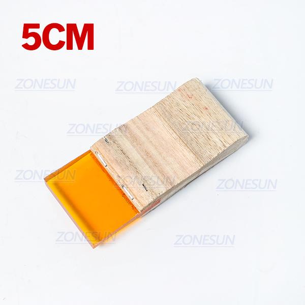 ZONESUN Silk Screen Printing Squeegee Board Wearproof Wood Rubber Ink Scraper Blade Scratch Board Tool For Print Glass T-shirt 5cm
ZONESUN Silk Screen Printing Squeegee Board Wearproof Wood Rubber Ink Scraper Blade Scratch Board Tool For Print Glass T-shirt 5cm