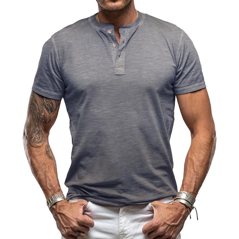 Men s Summer Short Sleeves Henley Shirts Comfortable T-Shirts Casual Basic Tops 3-Button Soild Sports T-Shirts Athletic Workout Tee Shirts for Male M серый
Men s Summer Short Sleeves Henley Shirts Comfortable T-Shirts Casual Basic Tops 3-Button Soild Sports T-Shirts Athletic Workout Tee Shirts for Male M серый