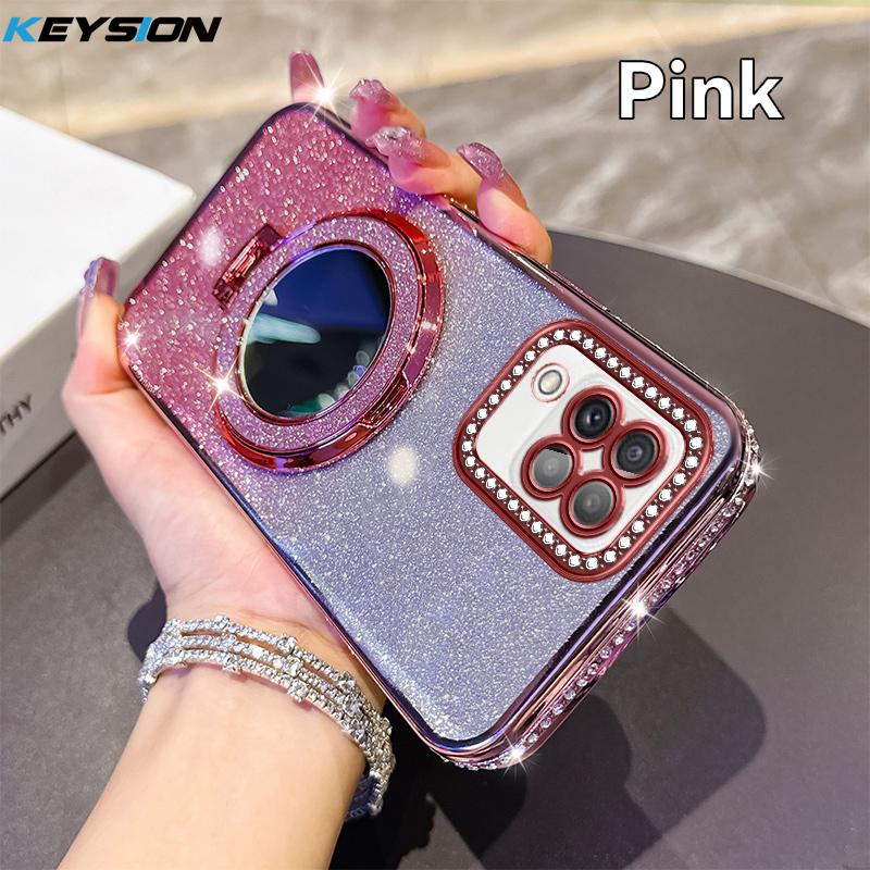 KEYSION Luxury Glitter Jewelled Magnetic Phone Case for Samsung Galaxy A22 A22S 5G A12 M12 Makeup Mirror Stand Shockproof Cover for Samsung A12 розовый
KEYSION Luxury Glitter Jewelled Magnetic Phone Case for Samsung Galaxy A22 A22S 5G A12 M12 Makeup Mirror Stand Shockproof Cover for Samsung A12 розовый
