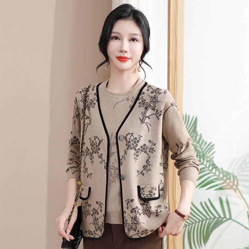 Mom s Stylish Knit Cardigan Set – Spring & Autumn 2026 Edition for Middle-Aged Women 5XL (Recommended 75-82.5 kg) бежевий/верблюд
Mom s Stylish Knit Cardigan Set – Spring & Autumn 2026 Edition for Middle-Aged Women 5XL (Recommended 75-82.5 kg) бежевий/верблюд