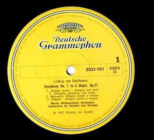 LP Record LUDWIG VAN BEETHOVEN BERLINER PHI Symphonies No 1 No 2 2531101 Deutsche Grammo 1977 UK Classical Used
LP Record LUDWIG VAN BEETHOVEN BERLINER PHI Symphonies No 1 No 2 2531101 Deutsche Grammo 1977 UK Classical Used