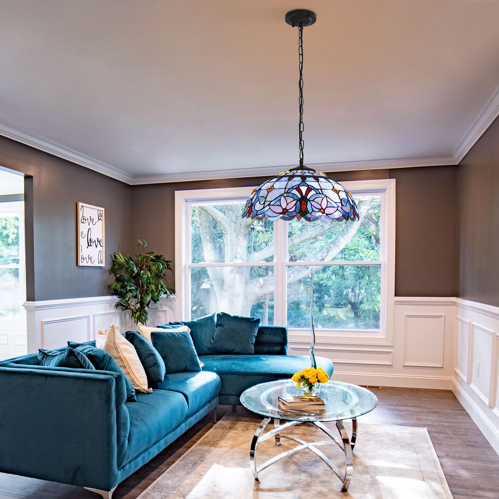 Потолочный светильник Bymaocar с регулируемой высотой, подвесной светильник, осветительный прибор, E26, витражный декор, подходит для комнаты 10-15 м²
Потолочный светильник Bymaocar с регулируемой высотой, подвесной светильник, осветительный прибор, E26, витражный декор, подходит для комнаты 10-15 м²