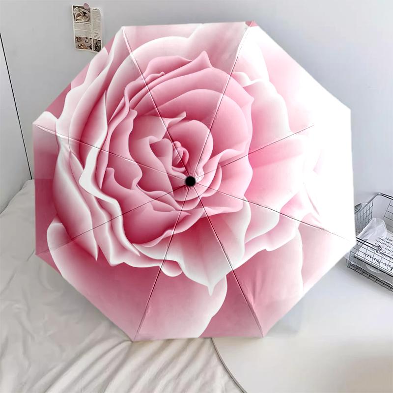 1 PC Automatic Folding Umbrella - Camellia Pattern, Portable & Foldable Design with 8 Ribs, Christmas Birthday Gifts
1 PC Automatic Folding Umbrella - Camellia Pattern, Portable & Foldable Design with 8 Ribs, Christmas Birthday Gifts