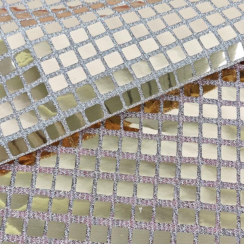 100x140cm Metal Magic Color Square Lattice Soft Mirror Mesh Textile Decor Cloth DIY Party Stage Costume Sequin Designer Fabric 100x140cm
100x140cm Metal Magic Color Square Lattice Soft Mirror Mesh Textile Decor Cloth DIY Party Stage Costume Sequin Designer Fabric 100x140cm