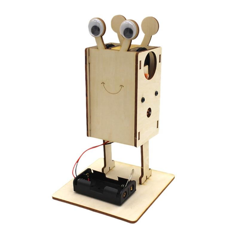 Fun Educational Wooden Dancing Robot Craft Project Mechanical Physics Experiment Toy For Children Hand On Assembly 1
Fun Educational Wooden Dancing Robot Craft Project Mechanical Physics Experiment Toy For Children Hand On Assembly 1
