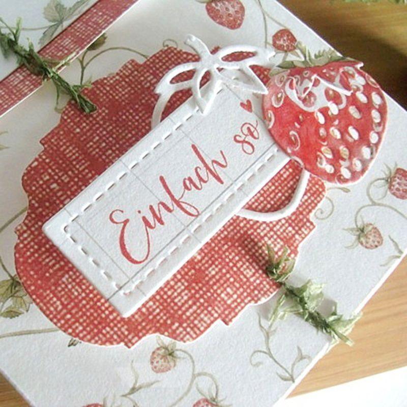 Strawberry Metal Cutting Dies Stencil Scrapbooking DIY Album Stamp Paper Card Embossing Decor Craft top sale срібний
Strawberry Metal Cutting Dies Stencil Scrapbooking DIY Album Stamp Paper Card Embossing Decor Craft top sale срібний
