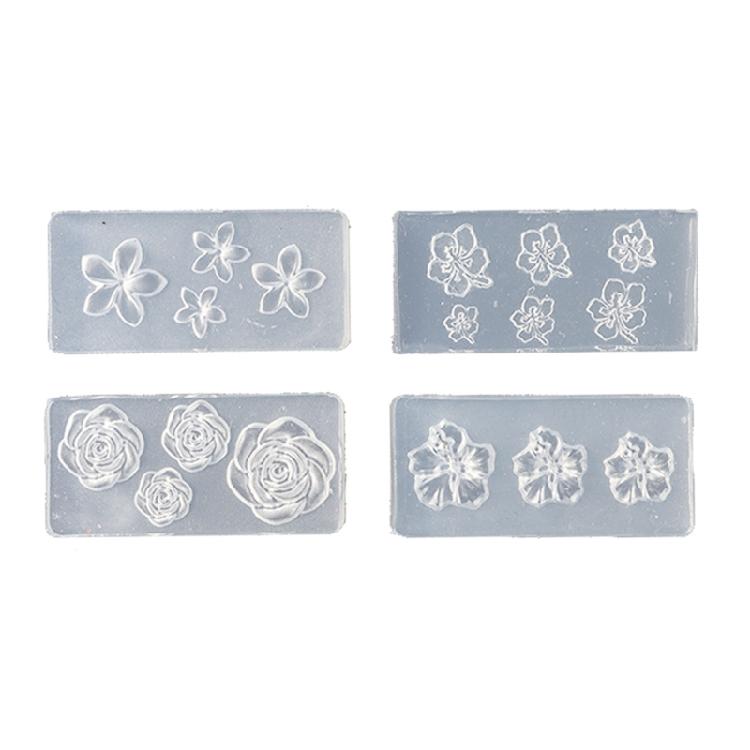 4 Pieces Silicone 3D Floral Nail Art Stencils Reusable Design Molds Detachable Nail Craft Silicone Molds For DIY 1
4 Pieces Silicone 3D Floral Nail Art Stencils Reusable Design Molds Detachable Nail Craft Silicone Molds For DIY 1