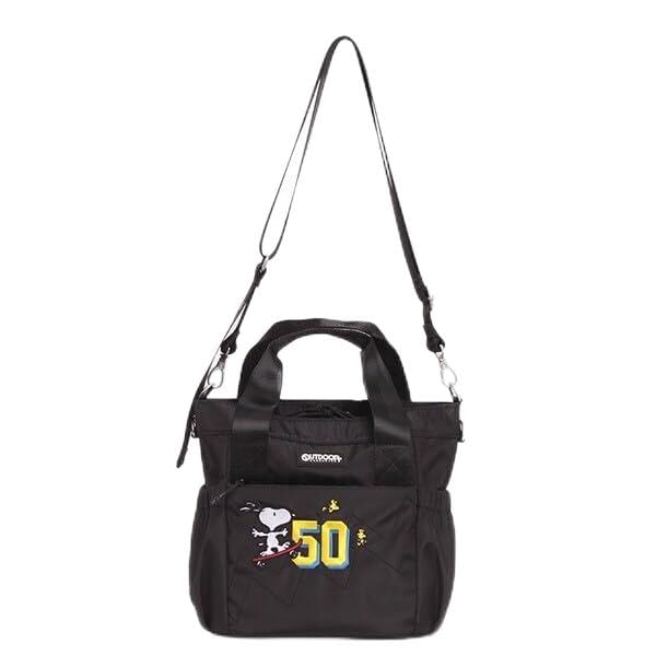 Outdoor Products PEANUTS Collection Snoopy Tote Black 2-Way Bag, Medium, ODB026, чорний
Outdoor Products PEANUTS Collection Snoopy Tote Black 2-Way Bag, Medium, ODB026, чорний
