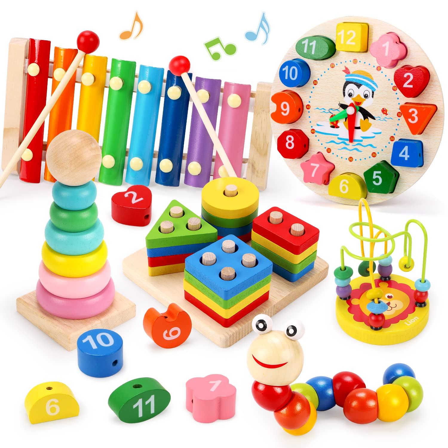 Деревянные игрушки Qizebaby для детей 2 и 3 лет, развивающие игрушки Монтессори, 6 шт., деревянные обучающие игрушки, игрушки для сопоставления фигур, музыкальные металлические колокольчики
Деревянные игрушки Qizebaby для детей 2 и 3 лет, развивающие игрушки Монтессори, 6 шт., деревянные обучающие игрушки, игрушки для сопоставления фигур, музыкальные металлические колокольчики