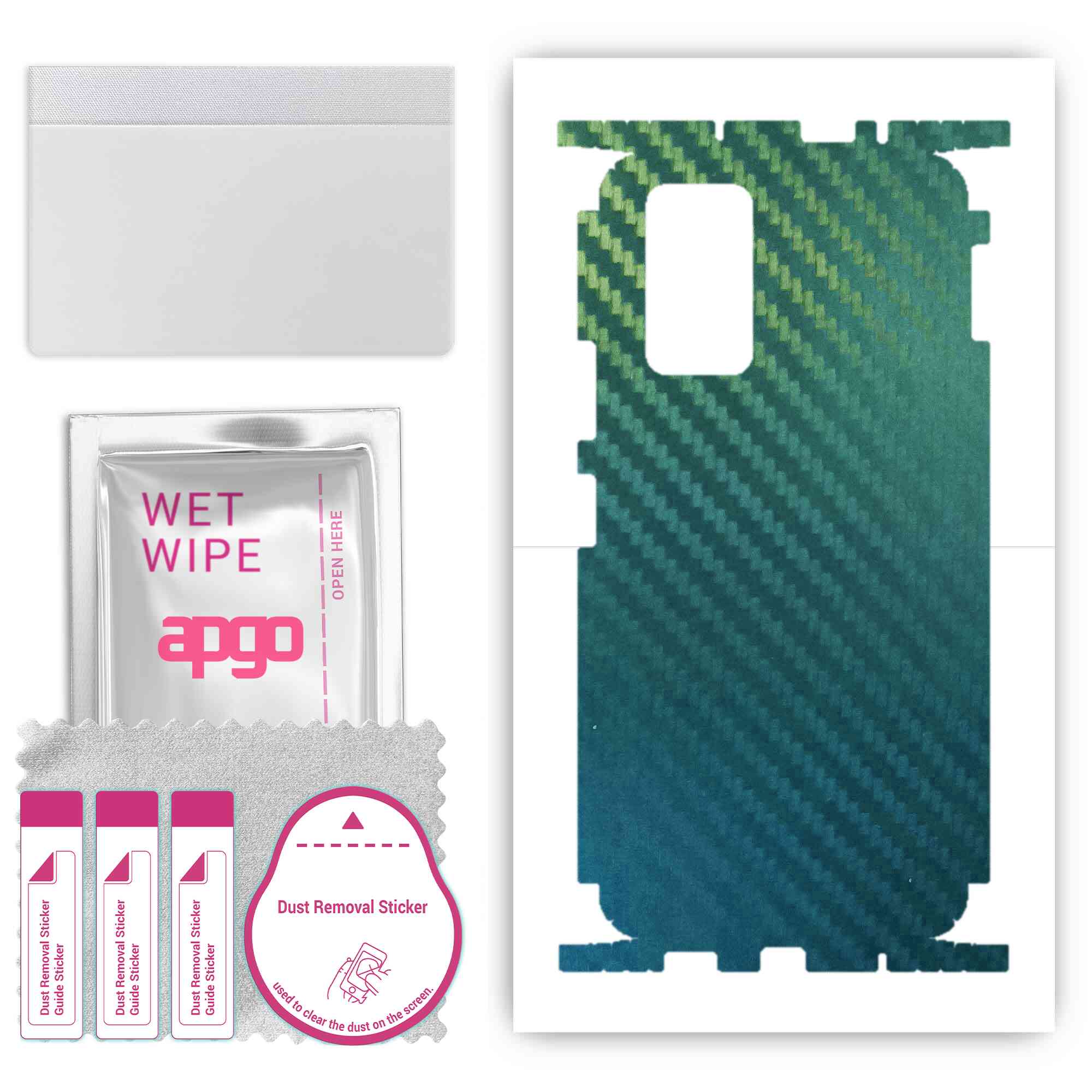 Apgo Protective Skin Sticker for the back+sides compatible with Xiaomi Redmi Note 10 Pro, Full Wrap Film, Foil, Vinyl - Pattern Carbon Chameleon CAKA1
Apgo Protective Skin Sticker for the back+sides compatible with Xiaomi Redmi Note 10 Pro, Full Wrap Film, Foil, Vinyl - Pattern Carbon Chameleon CAKA1