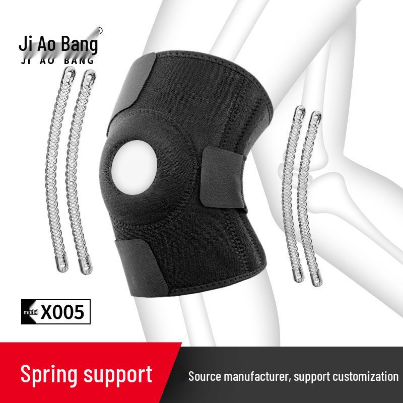 Breathable Sports Knee & Elbow Pads with Compression Springs for Running, Cycling, Basketball, and Mountaineering чёрный
Breathable Sports Knee & Elbow Pads with Compression Springs for Running, Cycling, Basketball, and Mountaineering чёрный