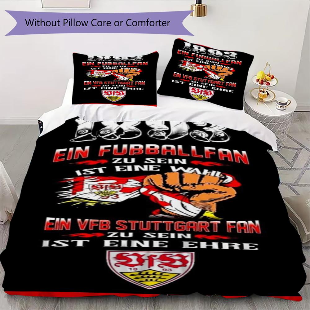 VfB Stuttgart Pattern Bedding uilt Set uilt Cover Pillowcase Home Decoration Birthday Gift (1 * duvet cover + 2 * pillowcase without core)97 140x200cm
VfB Stuttgart Pattern Bedding uilt Set uilt Cover Pillowcase Home Decoration Birthday Gift (1 * duvet cover + 2 * pillowcase without core)97 140x200cm
