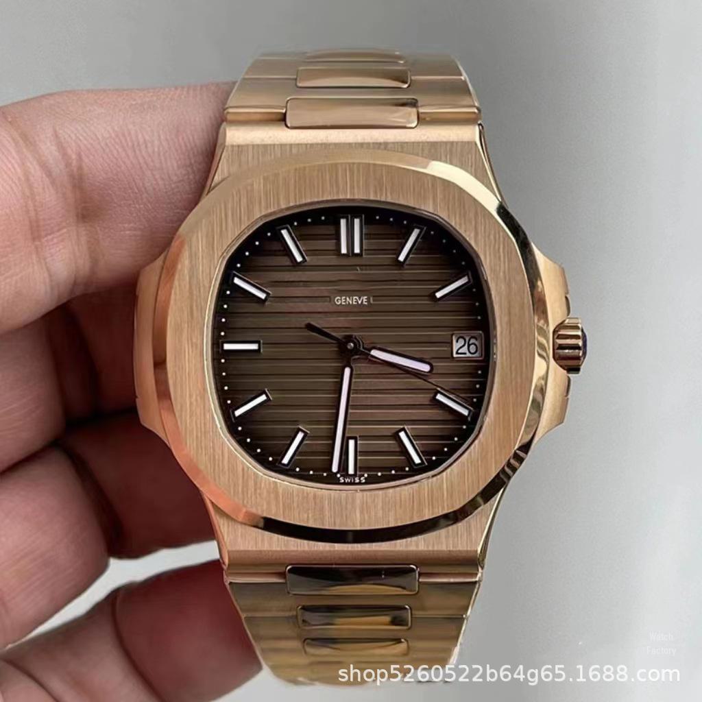 Чоловічий повністю автоматичний механічний годинник для бізнесу 5711 Nautilus
Чоловічий повністю автоматичний механічний годинник для бізнесу 5711 Nautilus