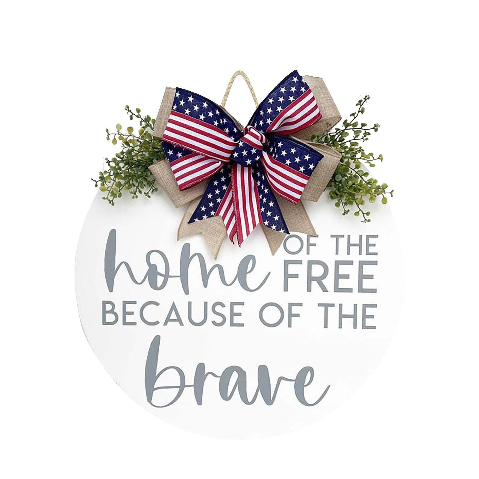 Дверной знак Дня независимости-приветственный знак, вешалка на входную дверь для фермерского дома, крыльца One Size
Дверной знак Дня независимости-приветственный знак, вешалка на входную дверь для фермерского дома, крыльца One Size