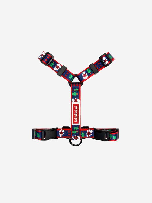 KINIKINI READING MOOMOO HARNESS-NAVY (H-type harness) L
KINIKINI READING MOOMOO HARNESS-NAVY (H-type harness) L