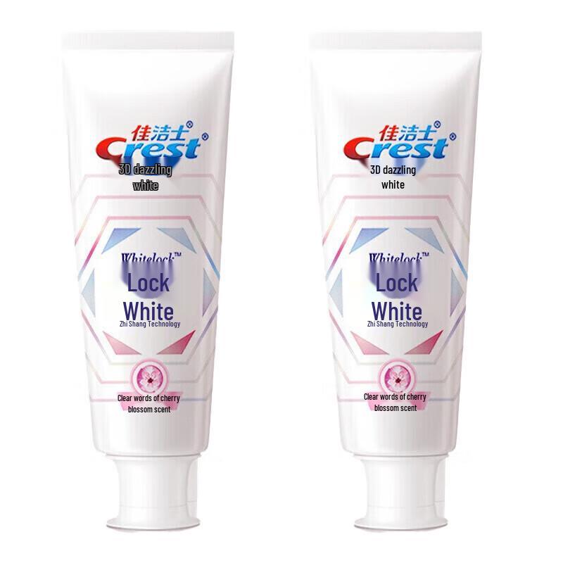 Crest Cherry Blossom Whitening Toothpaste
Crest Cherry Blossom Whitening Toothpaste