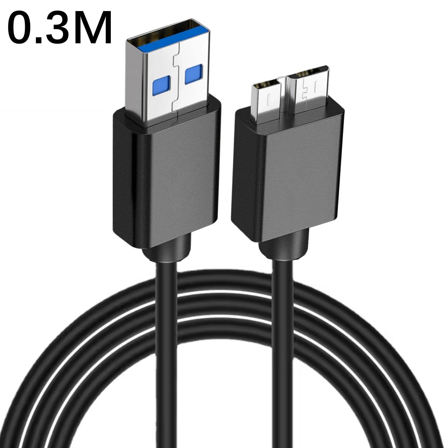 USB 3.0 Type A to USB3.0 Micro B Male Adapter Cable High Speed Data Transfer Cord Data Sync Cable for External Hard Drive Disk
USB 3.0 Type A to USB3.0 Micro B Male Adapter Cable High Speed Data Transfer Cord Data Sync Cable for External Hard Drive Disk