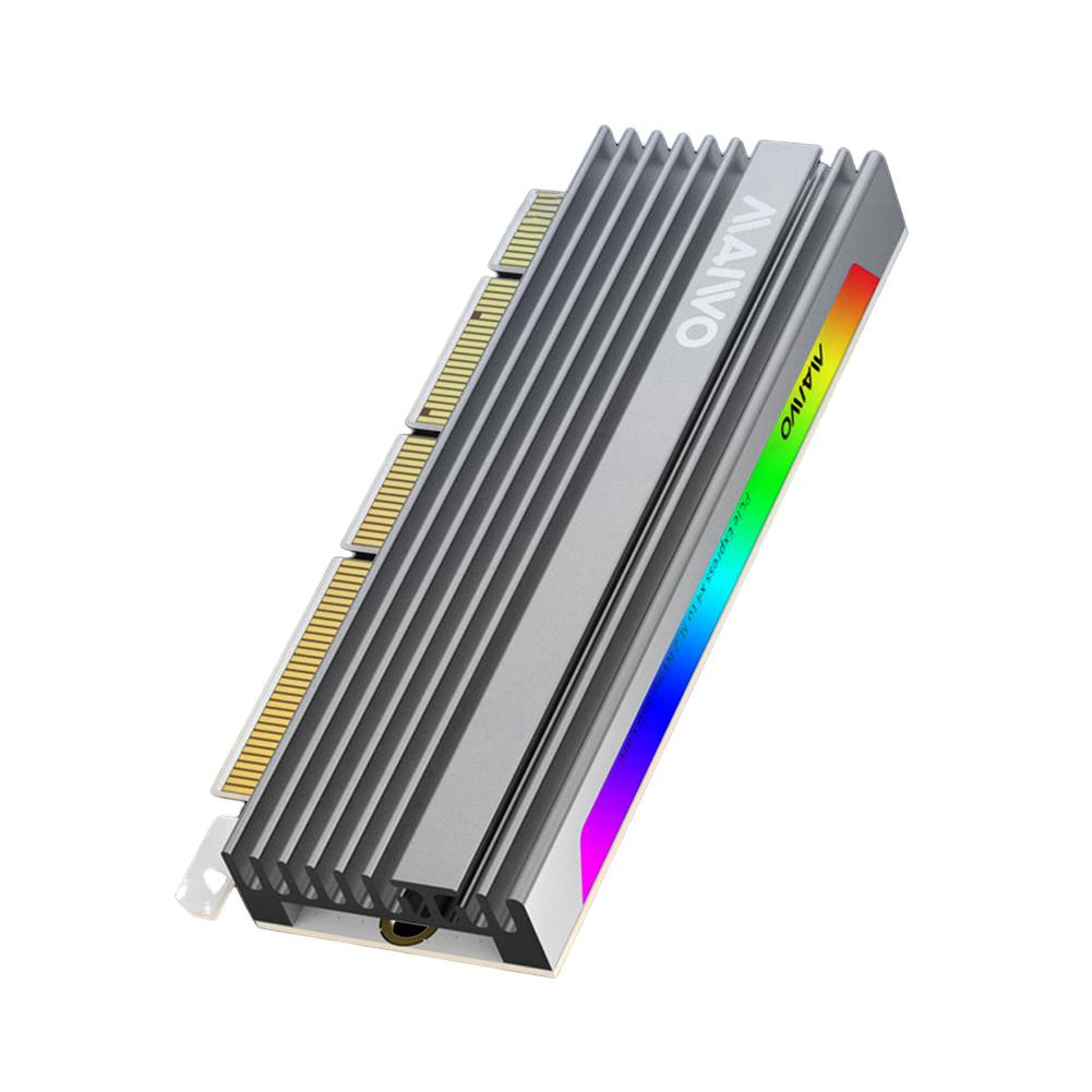 Адаптерні карти AU M.2 до PCIE X16 M Key Interface NVME SSD Adapter PCI Express 3. KT058A
Адаптерні карти AU M.2 до PCIE X16 M Key Interface NVME SSD Adapter PCI Express 3. KT058A