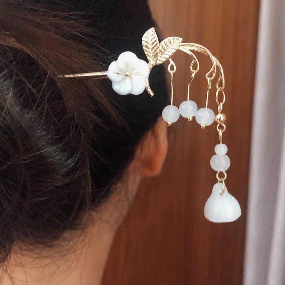 Hanfu Costume Ancient Bride Hair Fork Female Hair Stick Hair Accessories Chinese Style Hairpin
Hanfu Costume Ancient Bride Hair Fork Female Hair Stick Hair Accessories Chinese Style Hairpin