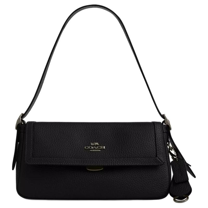 COACH Etta 25 Silver Logo Pebbled Leather Underarm Shoulder Bag Medium Women s Black чорний
COACH Etta 25 Silver Logo Pebbled Leather Underarm Shoulder Bag Medium Women s Black чорний