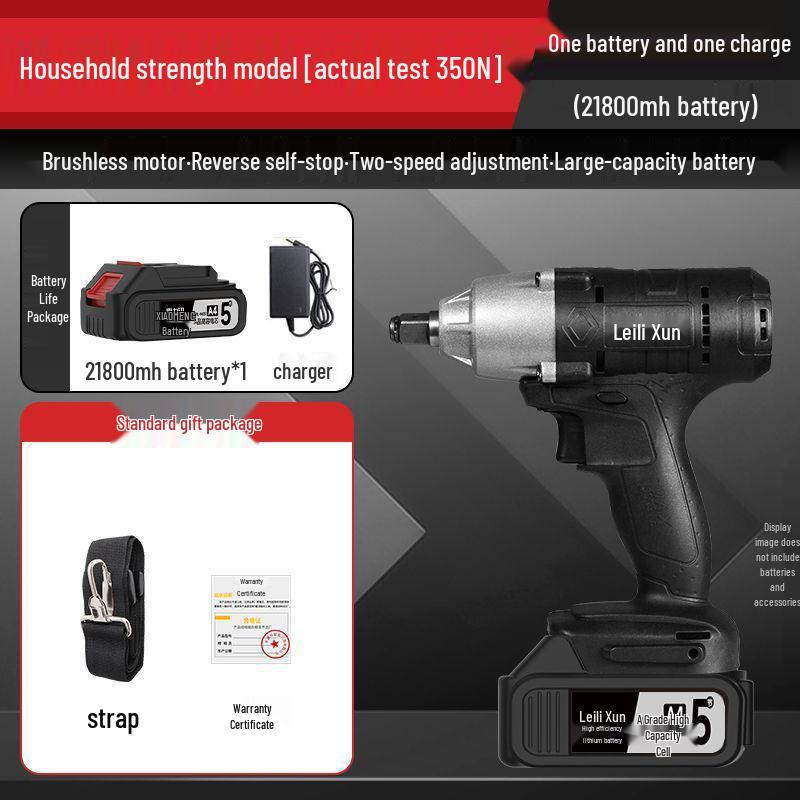 Бесщеточный электрический ударный гайковерт с высоким крутящим моментом и перезаряжаемой литиевой батареей
Бесщеточный электрический ударный гайковерт с высоким крутящим моментом и перезаряжаемой литиевой батареей