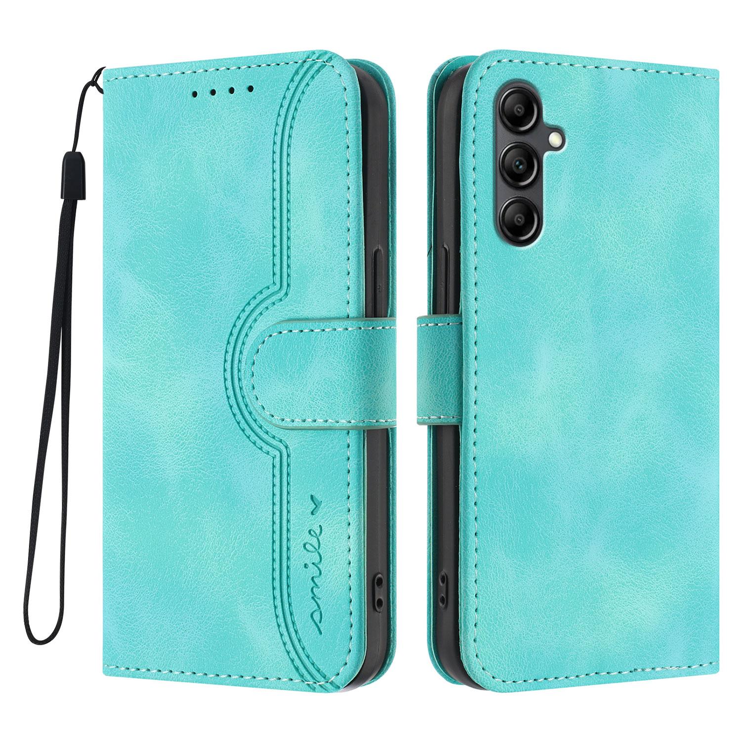 For Samsung Galaxy A16 4G/Galaxy A16 5G Leather Case Wallet Stand Smile Imprinted Phone Cover with Strap E
For Samsung Galaxy A16 4G/Galaxy A16 5G Leather Case Wallet Stand Smile Imprinted Phone Cover with Strap E