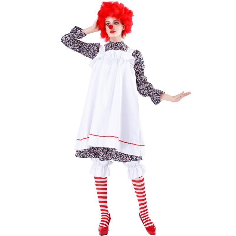 Костюм горничной-клоуна на Хэллоуин размера M-XL, одежда для развлечений в торговом центре, взрослая косплей-анимационная форма XL
Костюм горничной-клоуна на Хэллоуин размера M-XL, одежда для развлечений в торговом центре, взрослая косплей-анимационная форма XL
