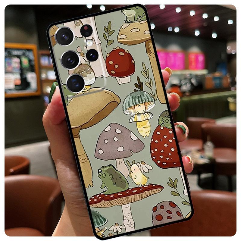Чехол для телефона в стиле Cottagecore с лягушкой и грибами для Samsung Galaxy S25 Ultra S21 S22 S23 S24 Ultra S9 S10 Plus S24 S25 FE Galaxy S23 Plus
Чехол для телефона в стиле Cottagecore с лягушкой и грибами для Samsung Galaxy S25 Ultra S21 S22 S23 S24 Ultra S9 S10 Plus S24 S25 FE Galaxy S23 Plus