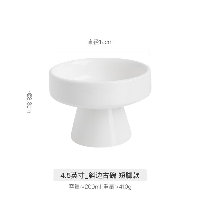 Тарілка обідня на високій ніжці Керамічна тарілка для фруктів Креативна настільна прикраса Десертна тарілка Домашня кухня Біла порцеляна Столовий посуд
Тарілка обідня на високій ніжці Керамічна тарілка для фруктів Креативна настільна прикраса Десертна тарілка Домашня кухня Біла порцеляна Столовий посуд