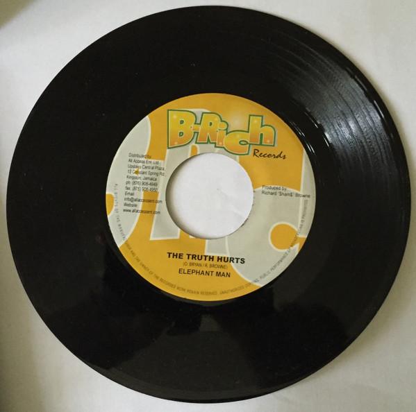 7inch Record ELEPHANT MAN - The Truth Hurts NONE B-Rich Records Jamaica Reggae, Ska & Dub Used
7inch Record ELEPHANT MAN - The Truth Hurts NONE B-Rich Records Jamaica Reggae, Ska & Dub Used