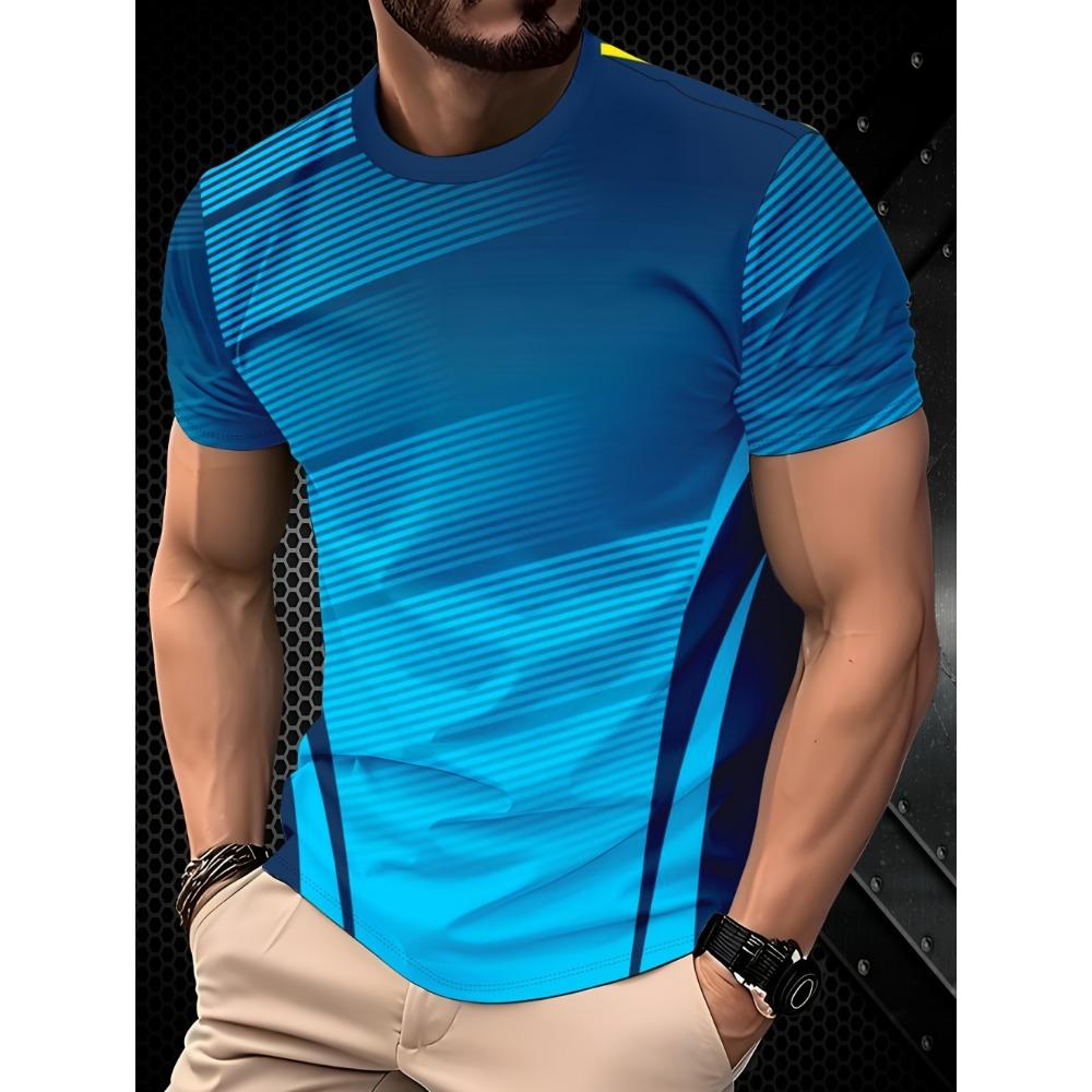 Summer men s minimalist sports T-shirt with short sleeves 5XL
Summer men s minimalist sports T-shirt with short sleeves 5XL