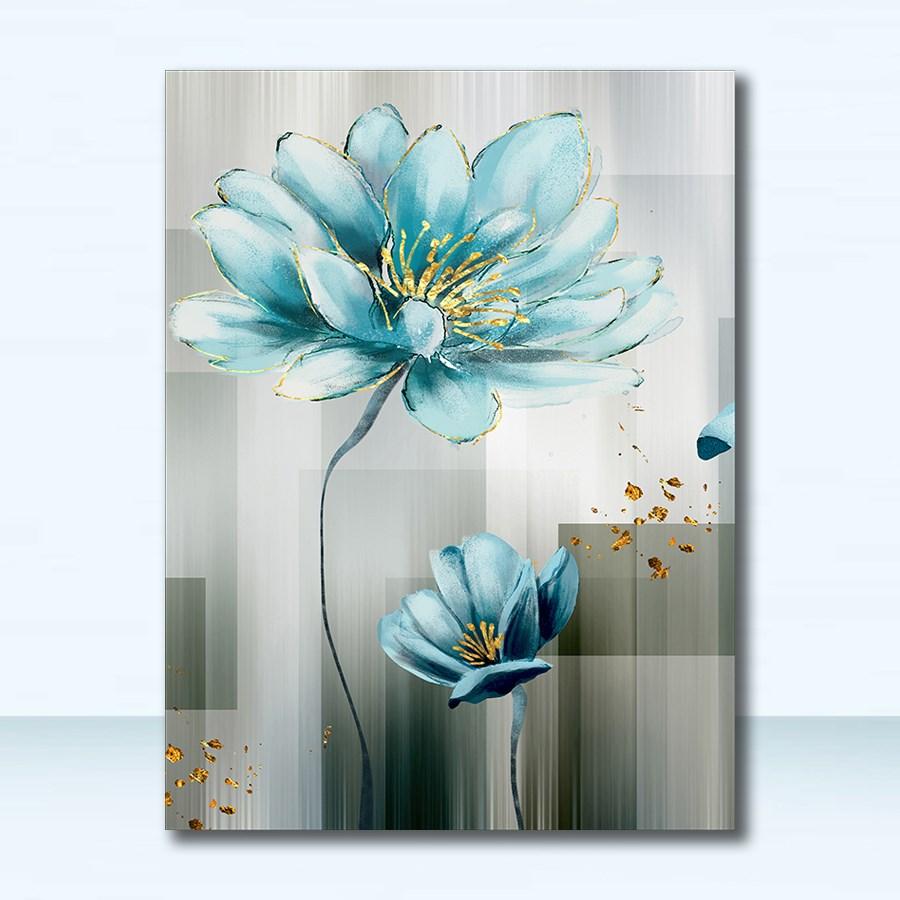 Настенная картина для гостиной с золотым принтом Cuadros Salon Decoracio, абстрактный синий цветок, холст, картина, современный детский синий
Настенная картина для гостиной с золотым принтом Cuadros Salon Decoracio, абстрактный синий цветок, холст, картина, современный детский синий