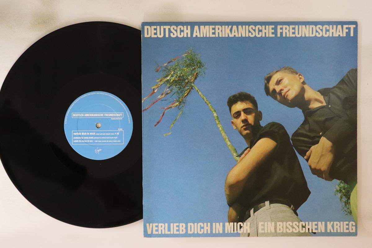 12inch Record DEUTSCH AMERIKANISCHE FREUNDSCHAFT Verlieb Dich In Mich Ein Bisschen VS52012 VIRGIN 1982 UK Rock Used
12inch Record DEUTSCH AMERIKANISCHE FREUNDSCHAFT Verlieb Dich In Mich Ein Bisschen VS52012 VIRGIN 1982 UK Rock Used