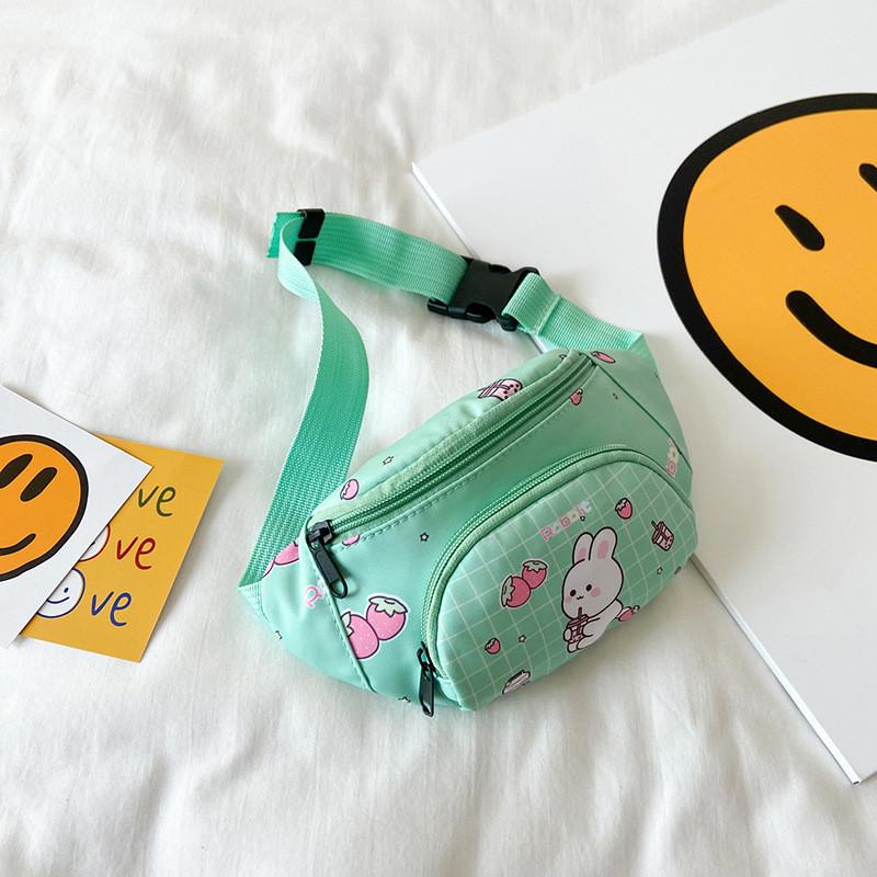Trendy Children s Waist Bag With Cute Bunny Design Lightweight And Spacious For Essentials зелений
Trendy Children s Waist Bag With Cute Bunny Design Lightweight And Spacious For Essentials зелений