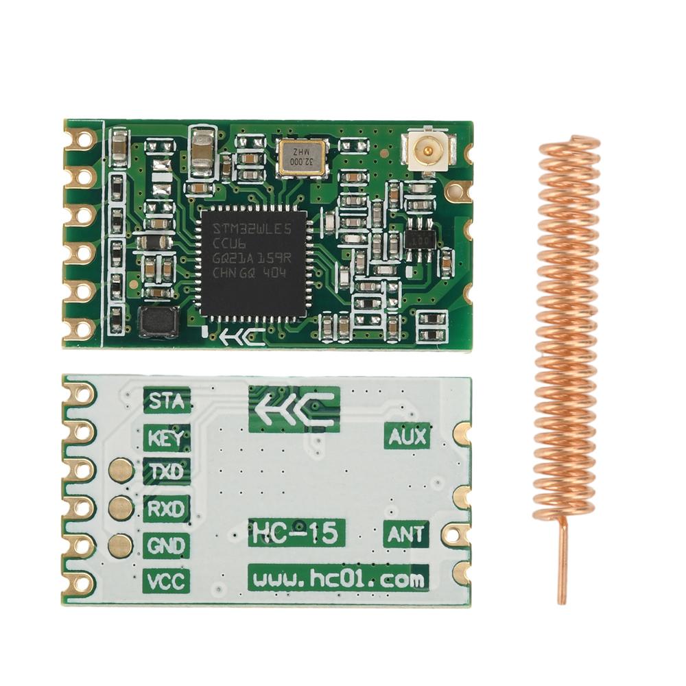 HC-15 LORA Wireless Serial Communication Digital Transmission Module 433MHZ/Serial Communication/UART/TTL Level DC 3.0-3.6V
HC-15 LORA Wireless Serial Communication Digital Transmission Module 433MHZ/Serial Communication/UART/TTL Level DC 3.0-3.6V