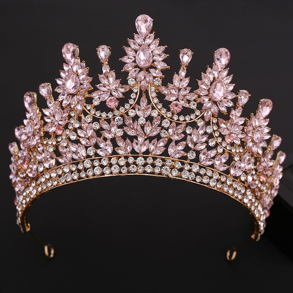 DIEZI 9 Colors Elegant Bridal Opal Crystal Tiara For Women Girls Wedding Party Luxury Queen Crown Hair Dress Accessories
DIEZI 9 Colors Elegant Bridal Opal Crystal Tiara For Women Girls Wedding Party Luxury Queen Crown Hair Dress Accessories
