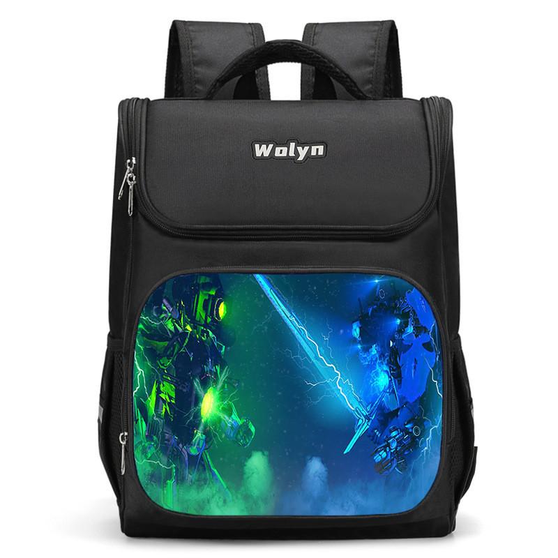 Stylish Unisex Oxford Fabric School Backpack With New Titan Monitor Person Design For Students Style K,Small
Stylish Unisex Oxford Fabric School Backpack With New Titan Monitor Person Design For Students Style K,Small