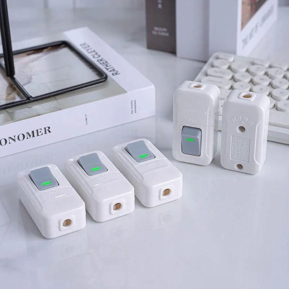 White Push Button Switch Plastic Small Rocker Button Inline on/Off Wiring Switch Home білий
White Push Button Switch Plastic Small Rocker Button Inline on/Off Wiring Switch Home білий