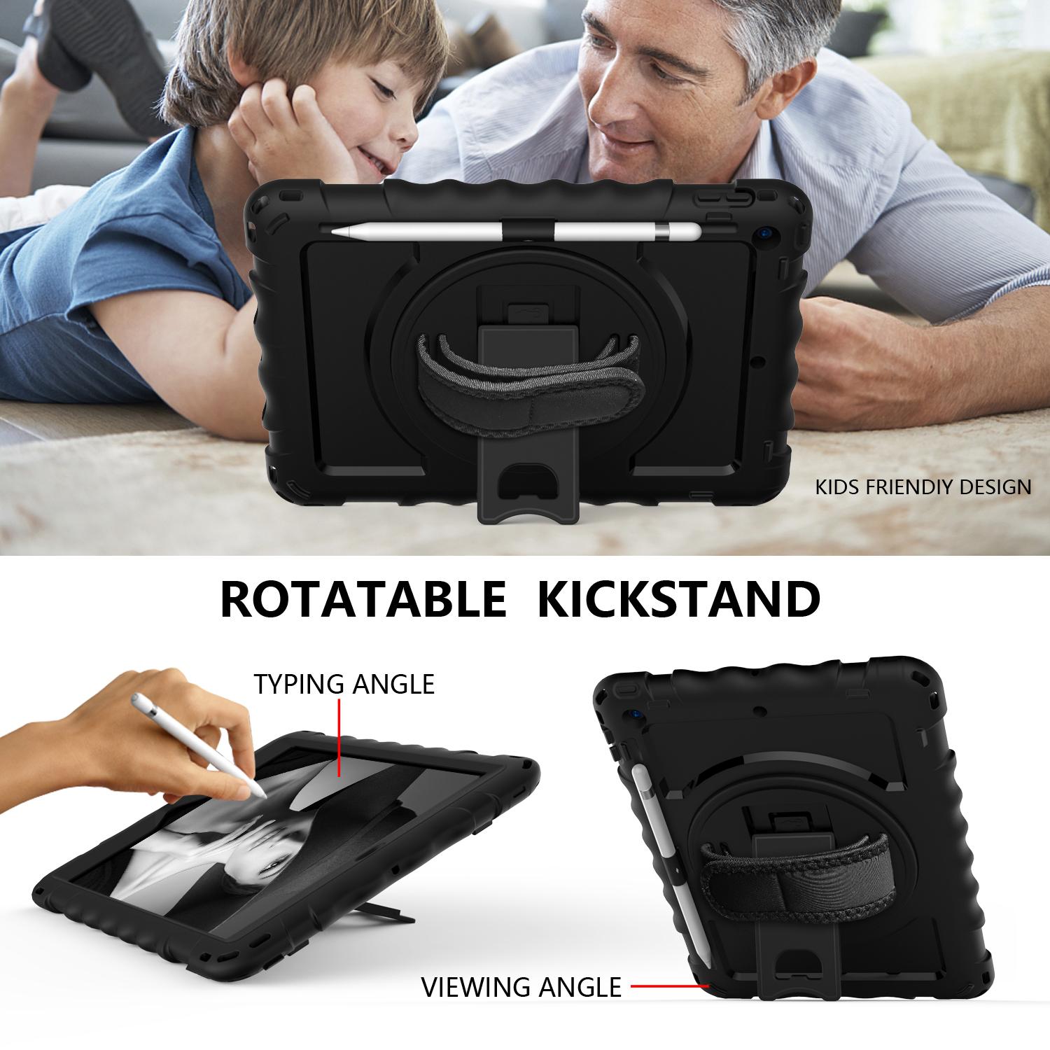 For iPad 10.2 (2021)/(2020)/(2019) Rotating Kickstand Tablet Case Silicone+PC Anti-drop Tablet Cover Rose Gold
For iPad 10.2 (2021)/(2020)/(2019) Rotating Kickstand Tablet Case Silicone+PC Anti-drop Tablet Cover Rose Gold